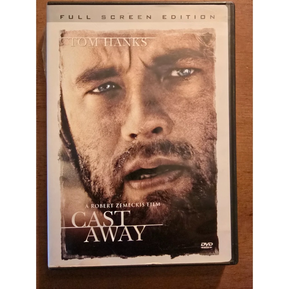 Cast Away DVD, 2006, Full Frame,‎ Tom Hanks, Good Condition